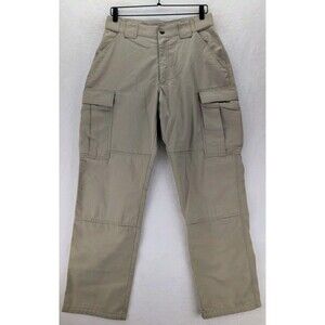 5.11 Tactical Double Knee Ripstop Cargo Pants Mens Medium Tan 74003